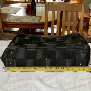 Large black  Harvey seatbelt tote
